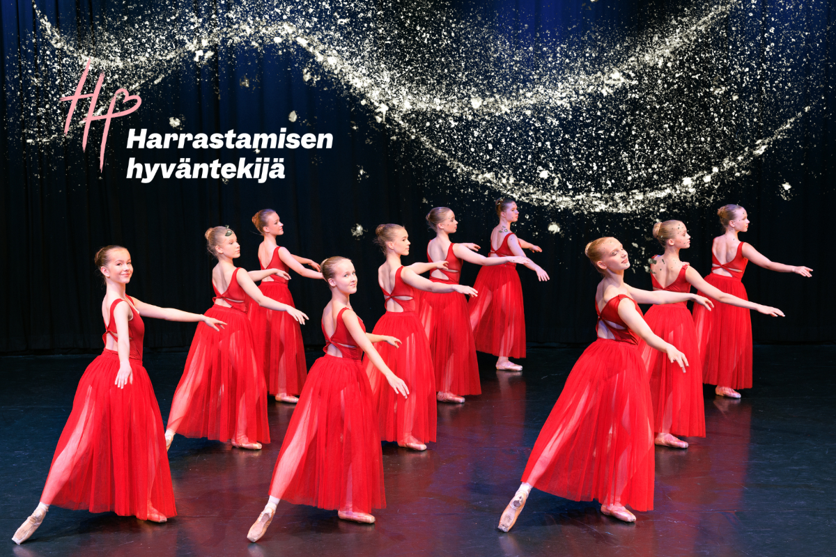Anna vähävaraisen perheen lapselle joululahjaksi mahdollisuus tanssiharrastukseen